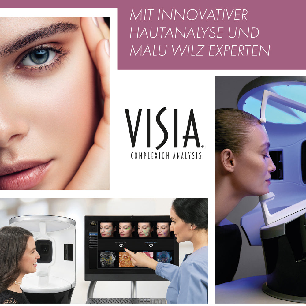 Malu Wilz Hautanalyse mit Visia