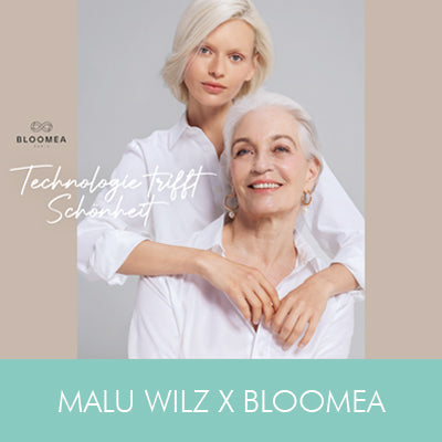 Download Bilder und Infomaterialien zur apparativen Kosmetik von Bloomea.