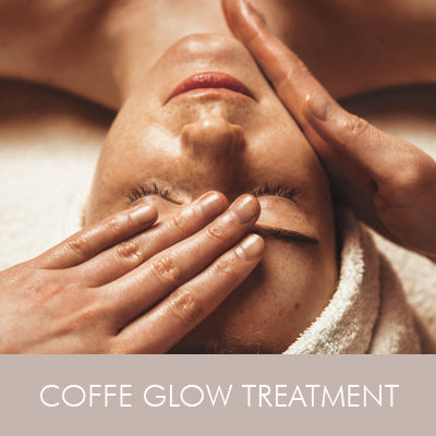 Download Bilder und Infomaterialien zum Coffee Glow Treatment.