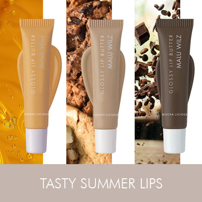 Download Bilder und Infomaterialien zu den Malu Wilz Glossy Lip Butter.