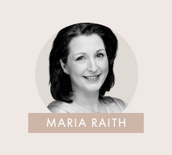 Porträtfoto von Malu Wilz Pflege-Trainerin Maria Raith in einem kreisförmigen Rahmen.